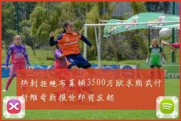 热刺拒绝布莱顿3500万欧求购武什科维奇新报价即将发起