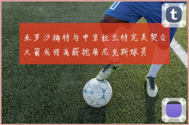 米罗沙梅特与申京杜兰特完美契合火箭或将高薪挖角尼克斯球员